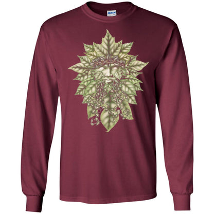 Greenman Green Man Festival T-shirt Maroon