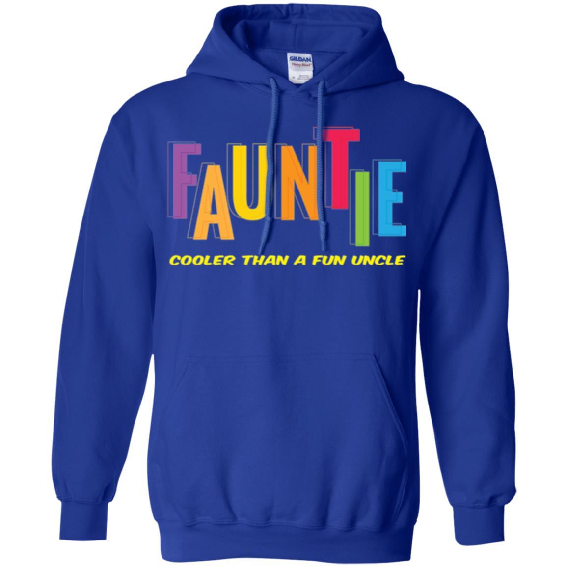 Aunt T-shirt Fauntie Cooler Than A Fun Uncle Royal
