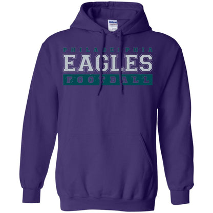 Football Lover T-shirt Philadelphia Football Fly Eagles Fly Collegiate Purple