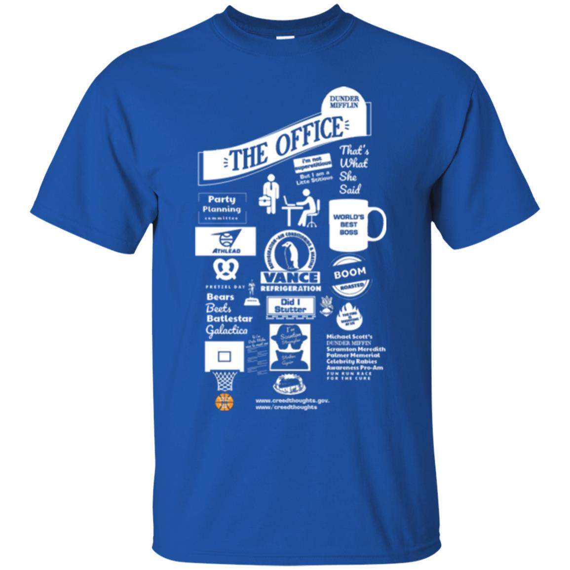 The Mashup Ofice T-shirt Royal