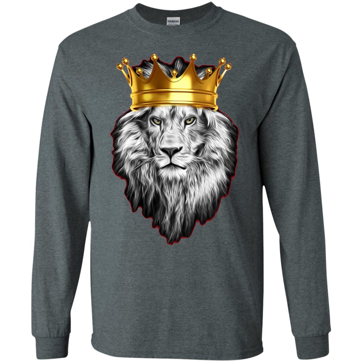 King Lion Awesome Super T-shirt Dark Heather