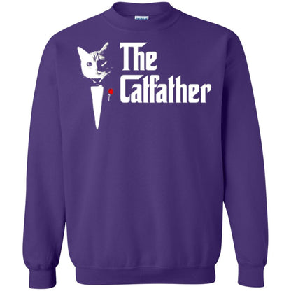 Daddy T-shirt The Catfather Purple