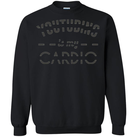 Youtubing Is My Cardic T-shirt Black