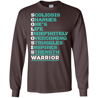 Changes One_s Life Indefinitely Overcoming Struggles Inspires Strength Coliosis Warrior Dark Chocolate
