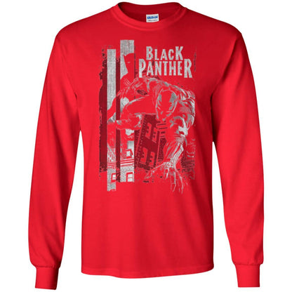 Film T-shirt Panther Lurk Graphic T-shirt Red