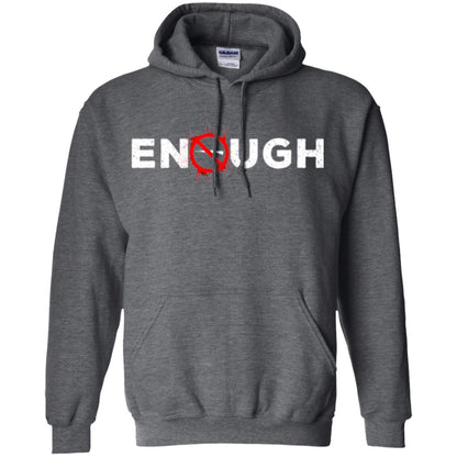 Enough - Gun Control Anti-gun T-shirt Dark Heather