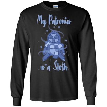 Film T-shirt My Patronus Is A Sloth T-shirt Black