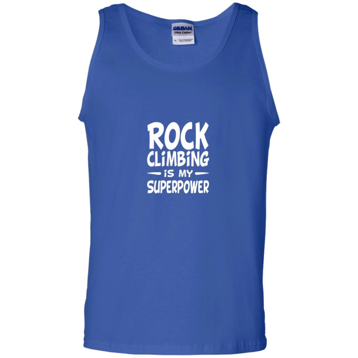 Rock Climbing Is My Superpower Shirt Royal