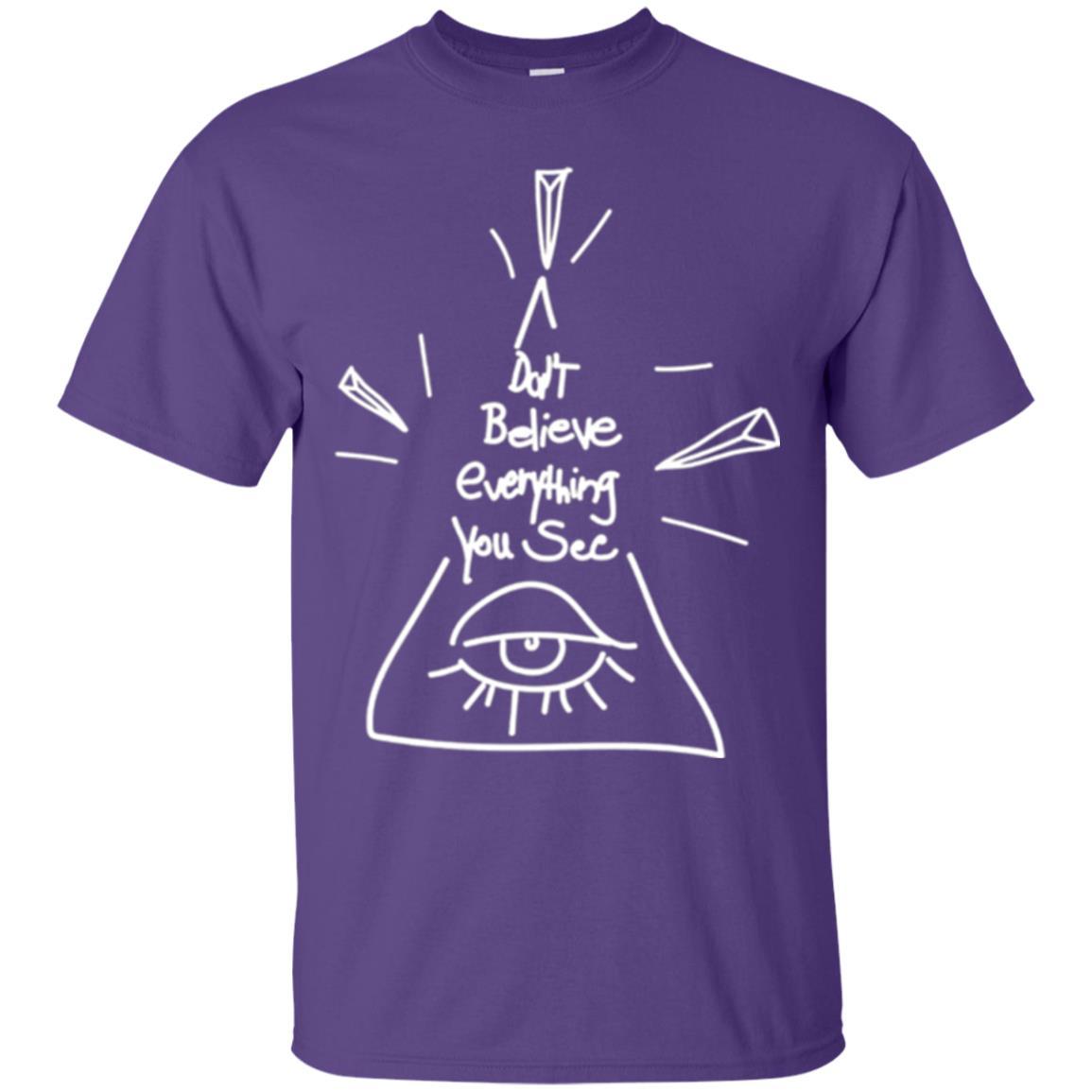 Shane Dawson T-shirt Don't Believe Everything You See Purple