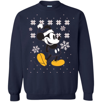 Christmas T-shirt Disney Mickey Mouse Navy