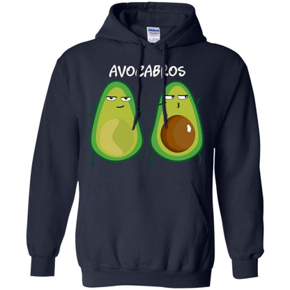 Funny Avocado T-shirt For Bros And Vegans Navy