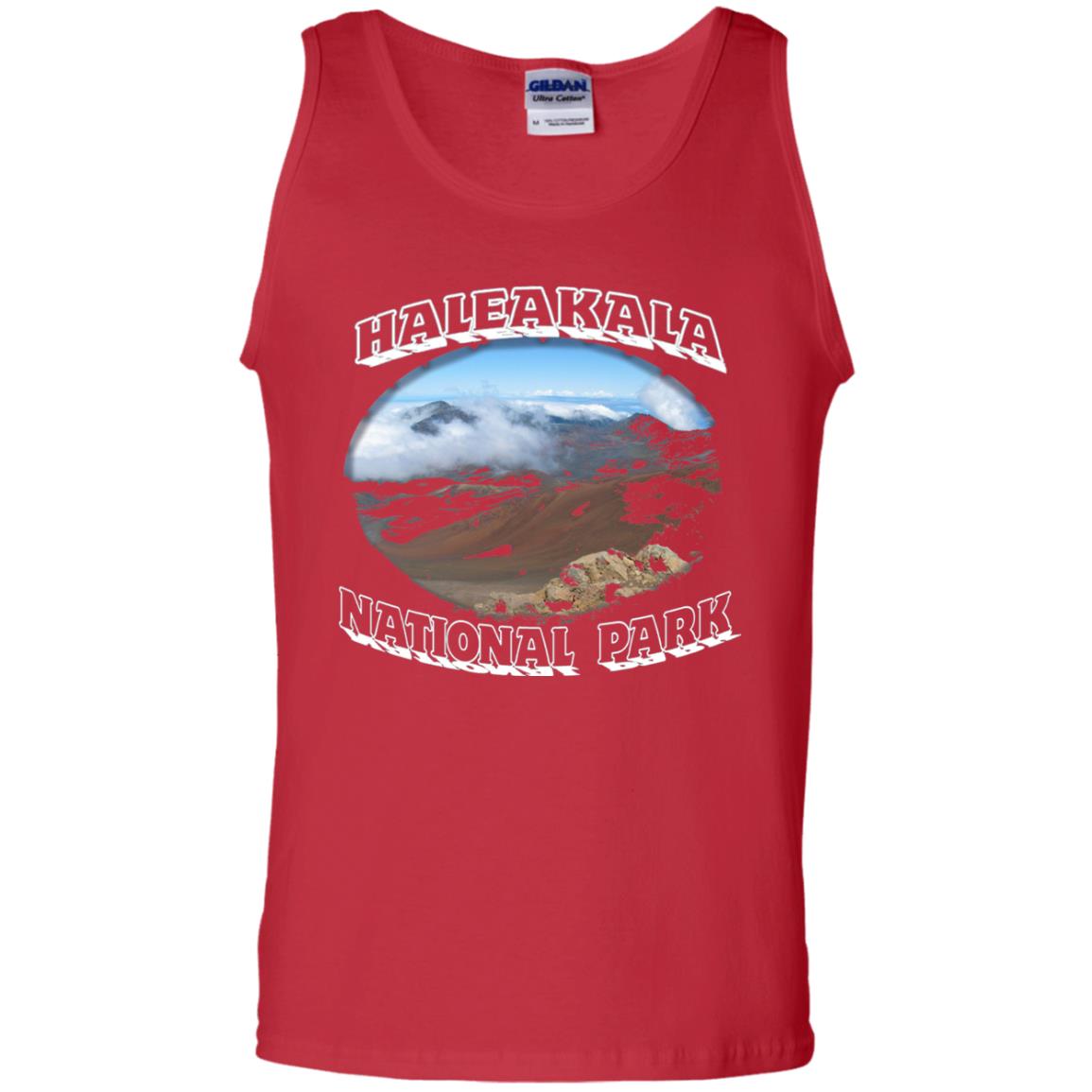 Mountain T-shirt Haleakala National Park Volcoana Red