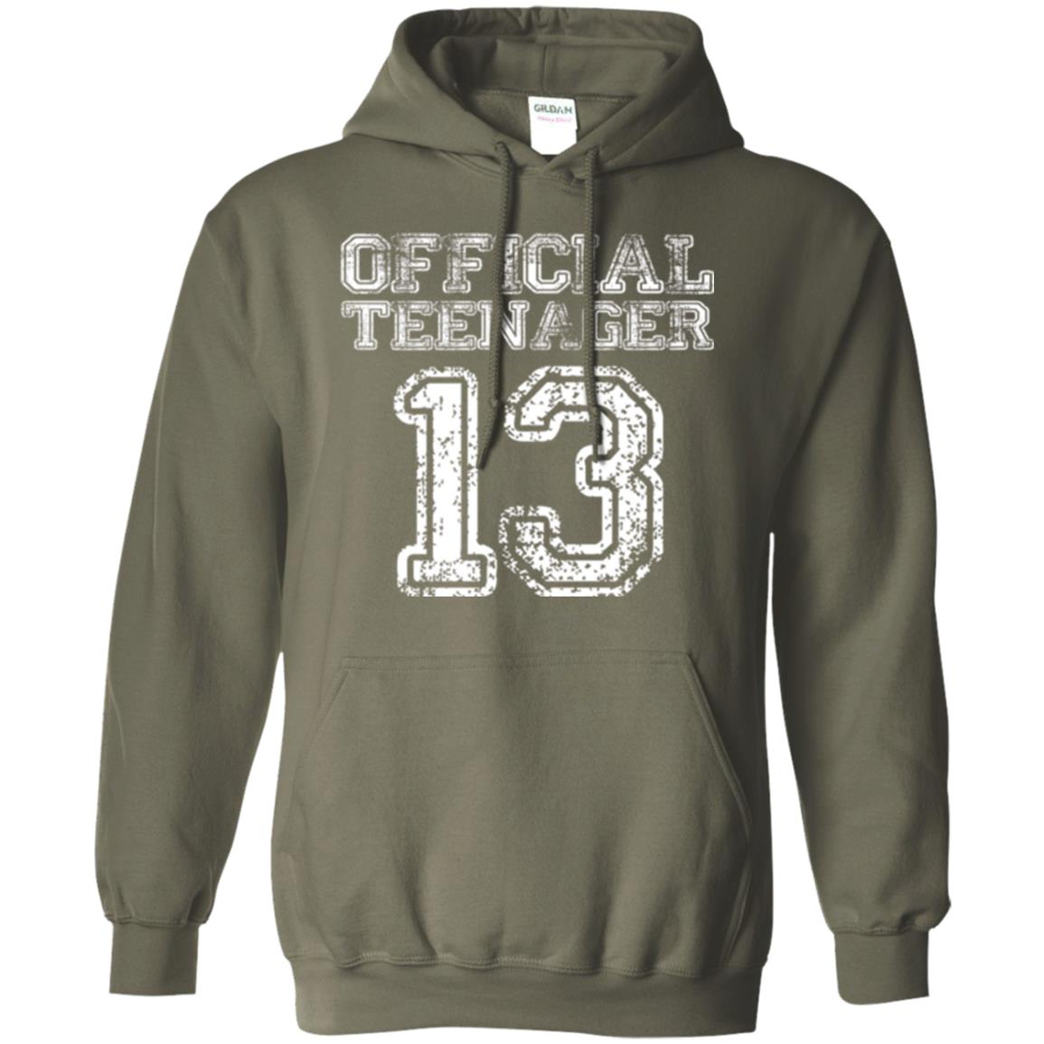 Brithday T-shirt Official Teenager T-shirt Military Green