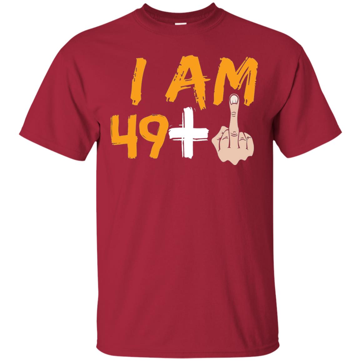 50th Birthday Funny T-shirt I Am 50 Years Old Cardinal