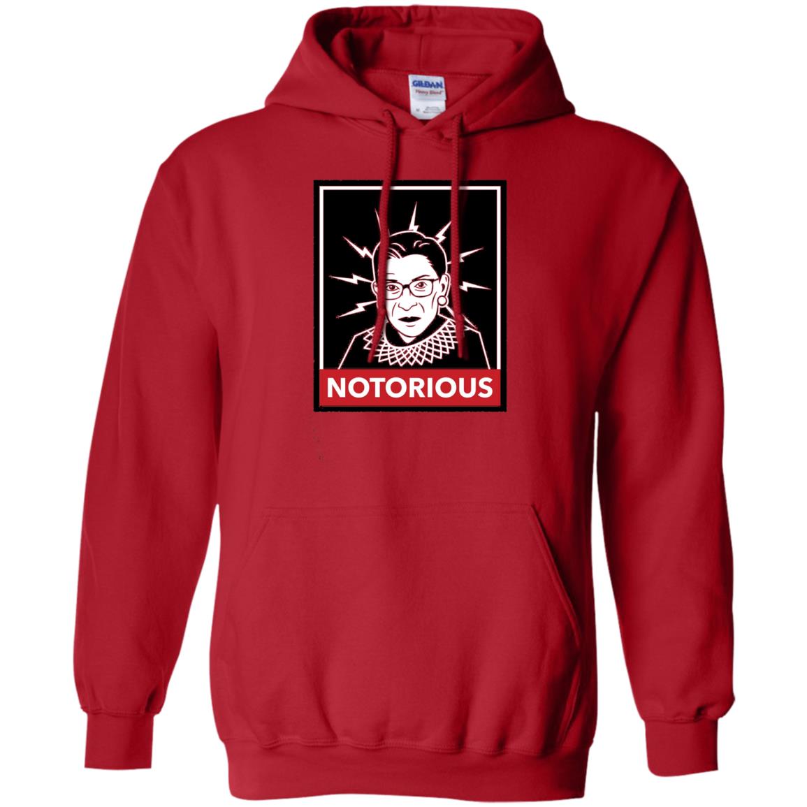 Notorious Ruth Bader Ginsberg Shirt Red