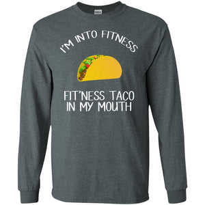Taco Lover Shirt Fitness Taco In My Mouth