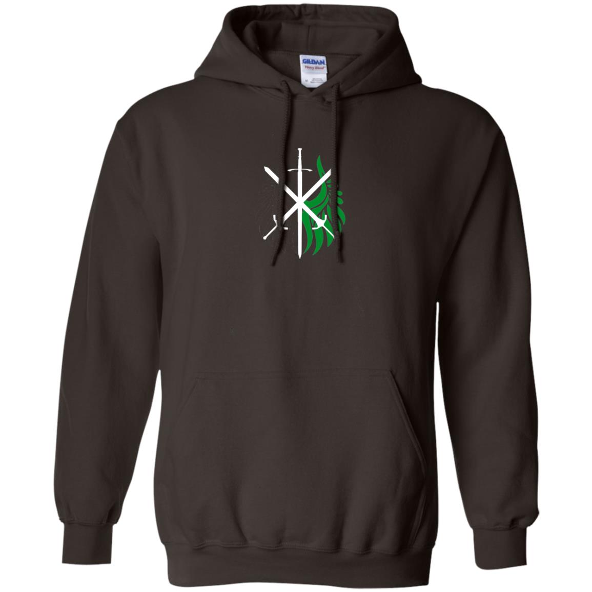 Battle Wings Of Medieval Victory T-shirt Dark Chocolate
