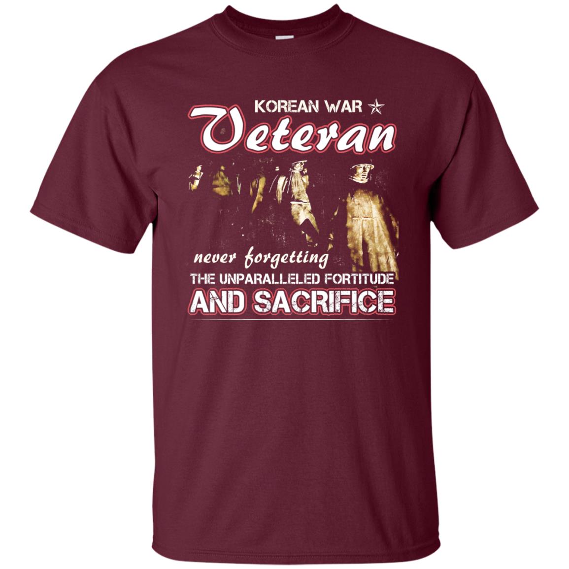 Korean War Veteran Never Forgetting The Unparalleled Fortitude And Sacrifice Maroon
