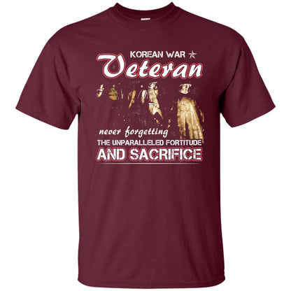 Korean War Veteran Never Forgetting The Unparalleled Fortitude And Sacrifice Maroon