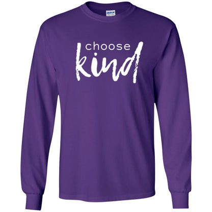 Anti Bullying T-shirt Choose Kind T-shirt Purple