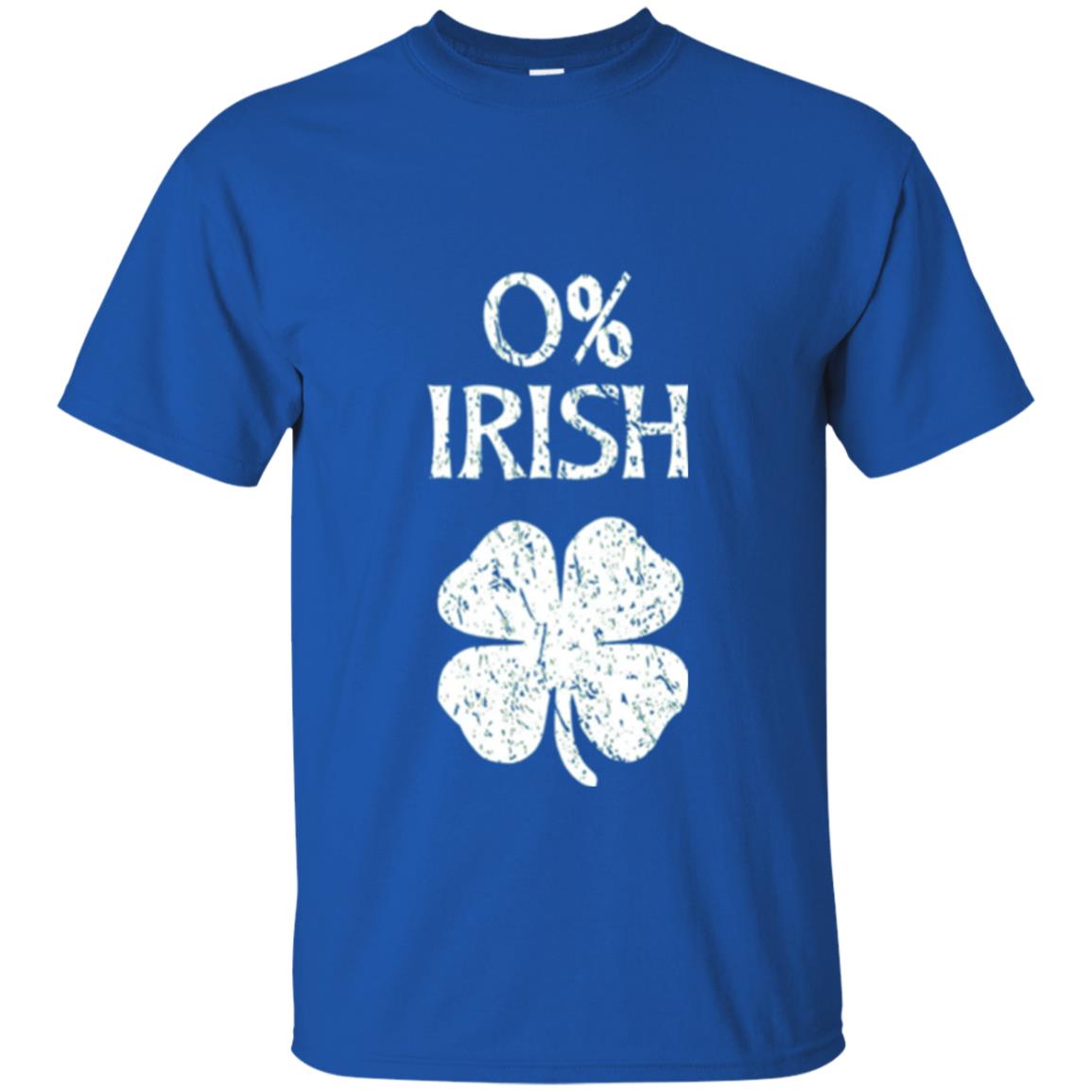 St. Patrick Day T-shirt Shamrocks 0_ Irish Vintage Royal