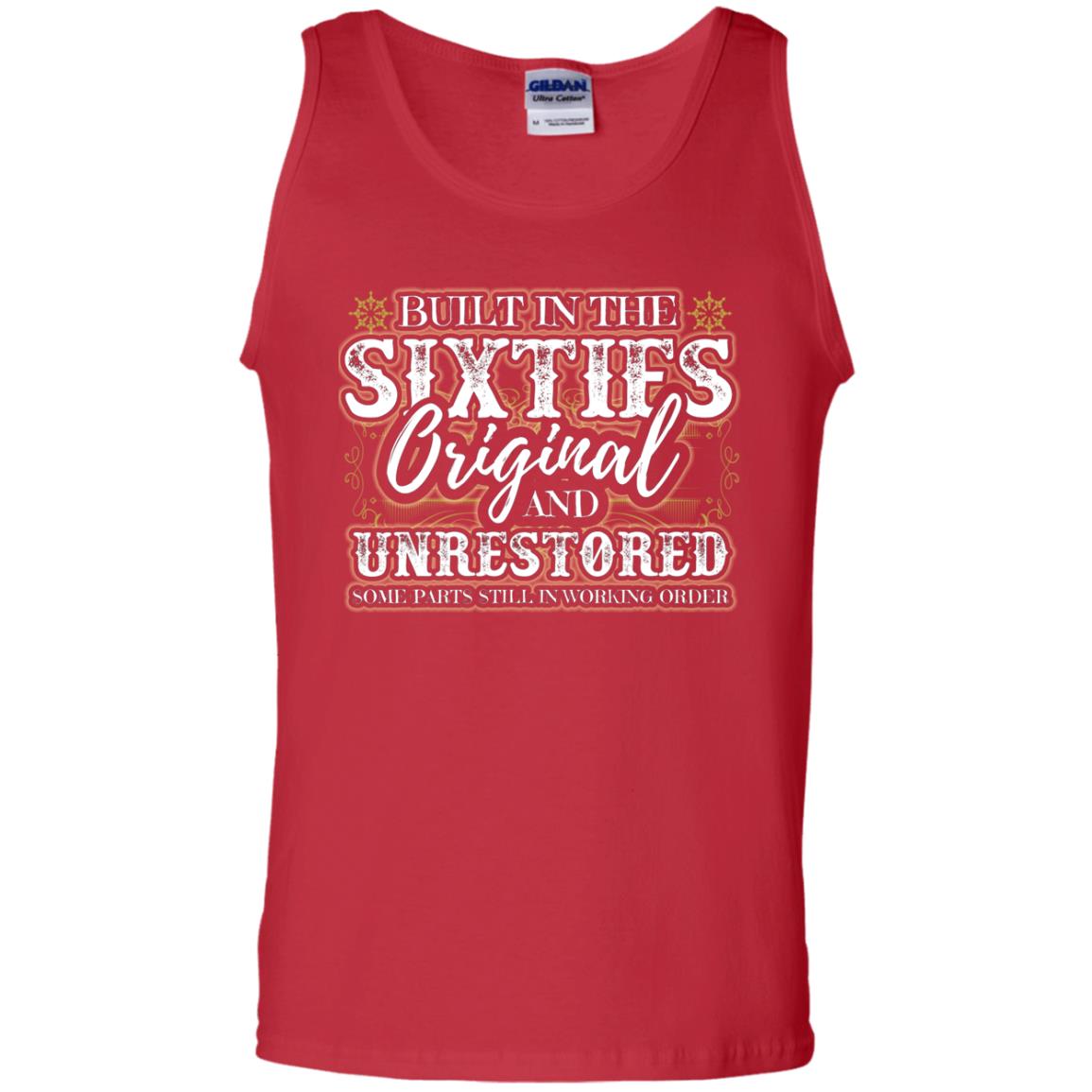 Built In The Sixties Original And Unrestored 1960s Birthday Shirt Red