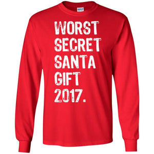 Christmas T-shirt Worst Secret Santa Gift 2017