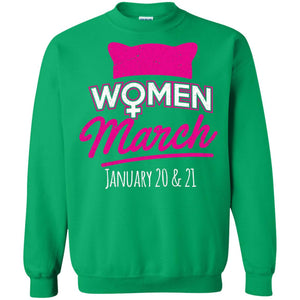 Women's Right T-shirt Women March January 2018 Pussycat Ears Hat