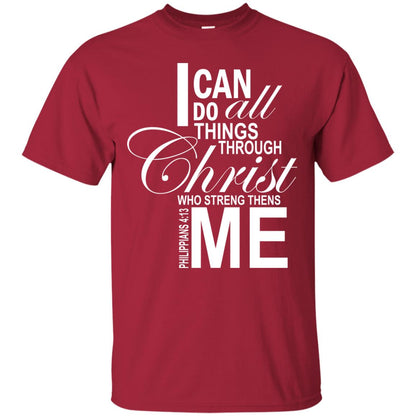 I Can Do All Things Through Christ Who Streng Thens Me Cardinal