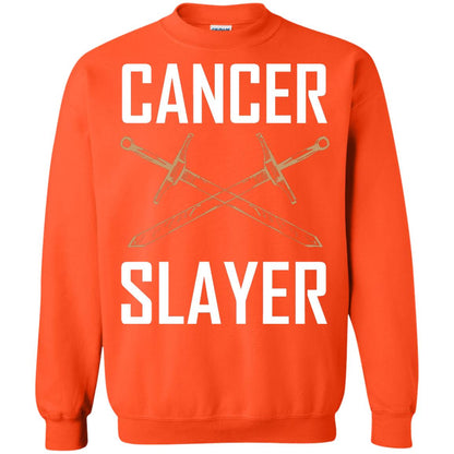 Cancer Slayer Cancer Survivor Shirt Orange
