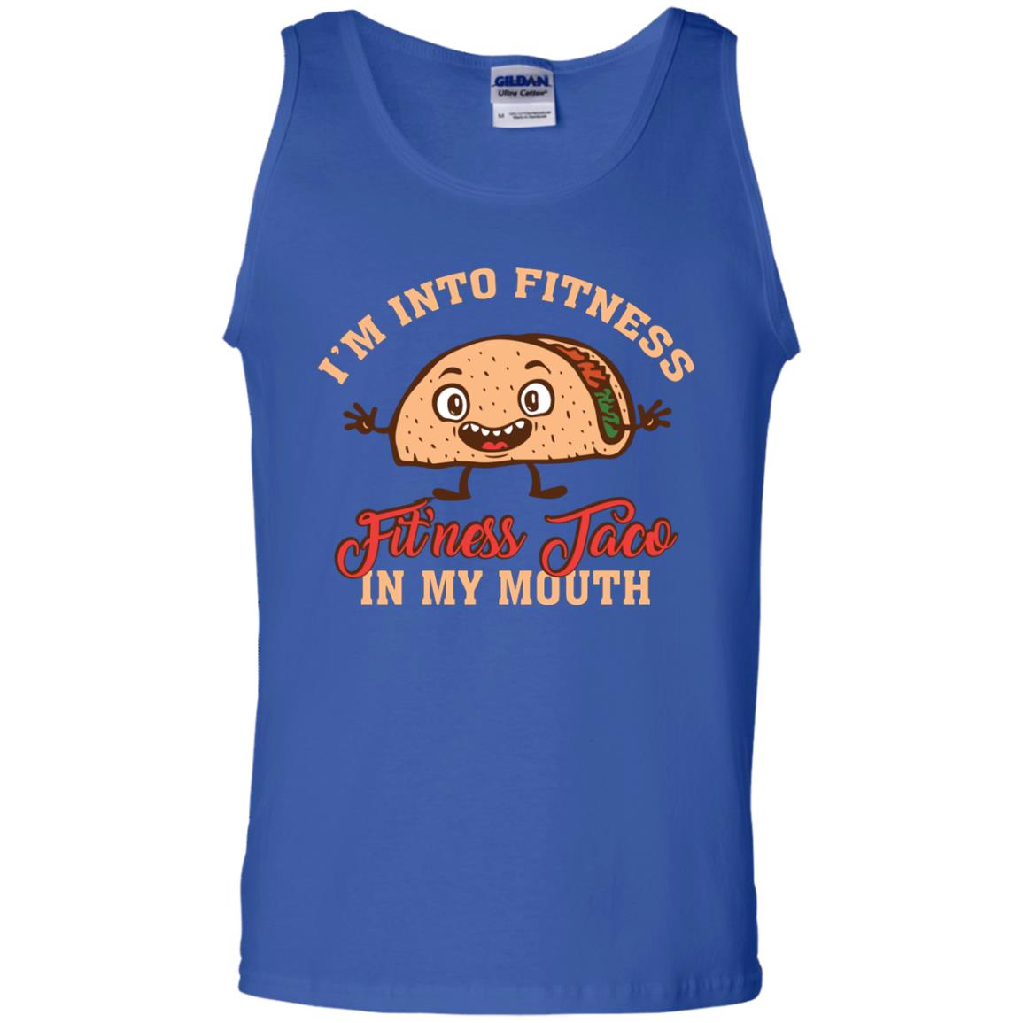 I’m Into Fitness Fit’ness Taco In My Mouth Taco Lover T-shirt Royal