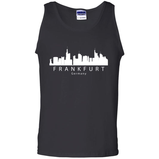 Frankfurt Germany Skyline T-shirt Black