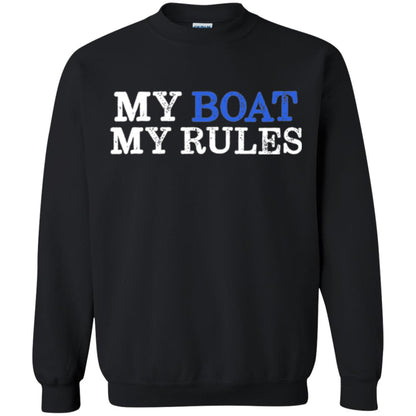 My Boat My Rules T-shirt Black