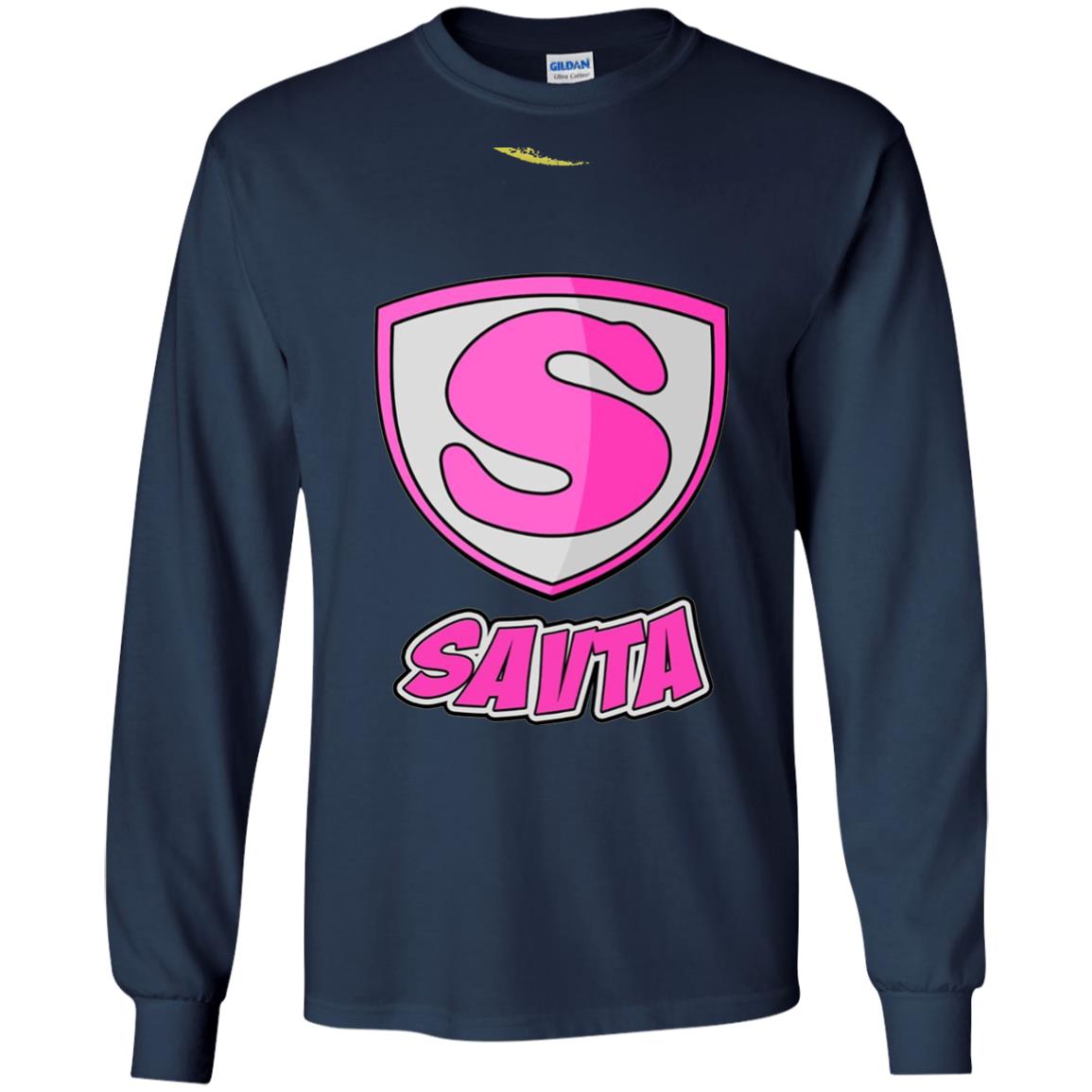 Savta Superhero Mother_s Day Super T-shirt Navy