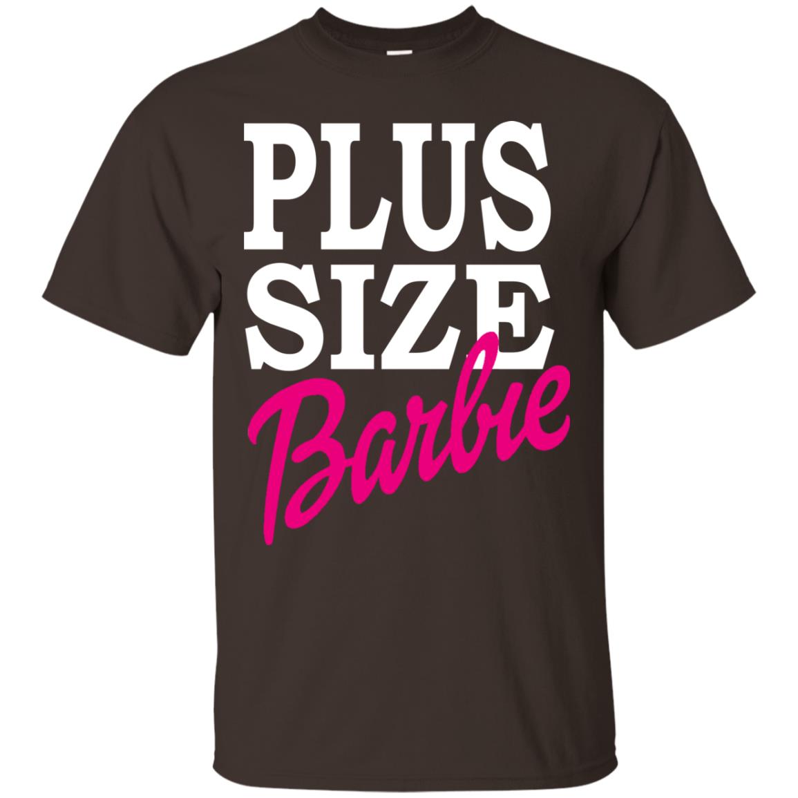 Plus Size Barbie Doll Princess Shirt Dark Chocolate