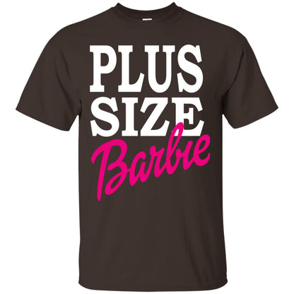 Plus Size Barbie Doll Princess Shirt Dark Chocolate