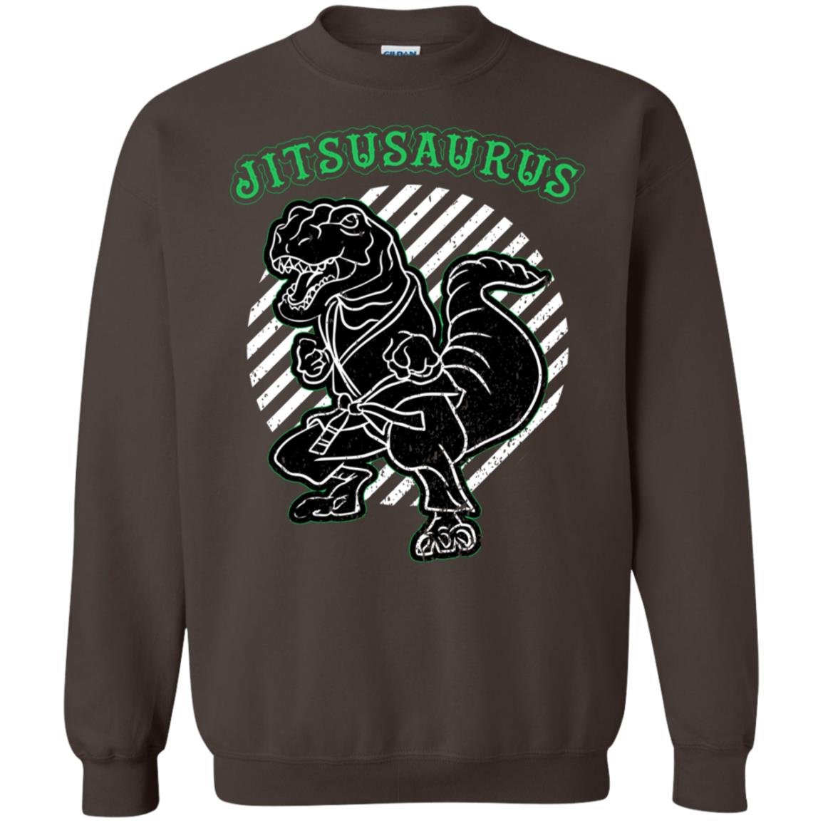 Jitsusaurus Jujutsu Saurus Shirt Dark Chocolate