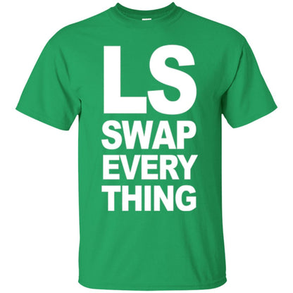 Trucker T-shirt Ls Swap Everything Irish Green