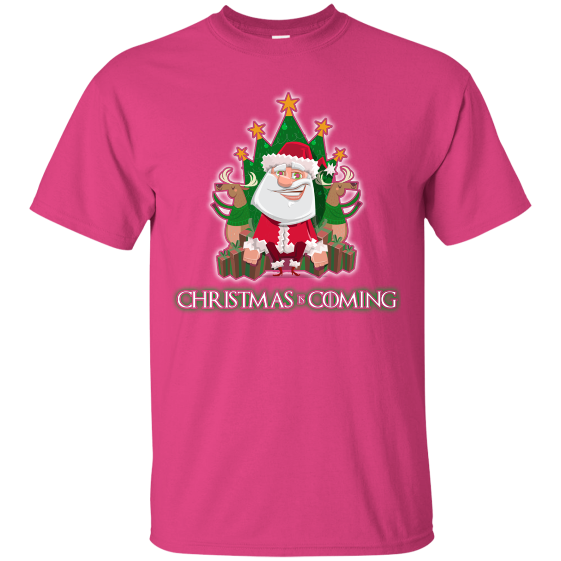 Christmas Is Coming T-shirt Heliconia