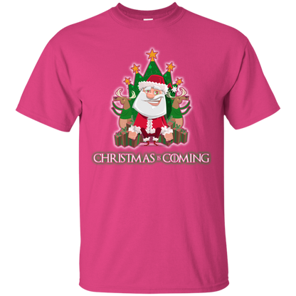 Christmas Is Coming T-shirt Heliconia