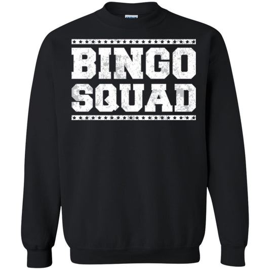 Bingo Squad Distressed Style Lucky Player T-shirt Black