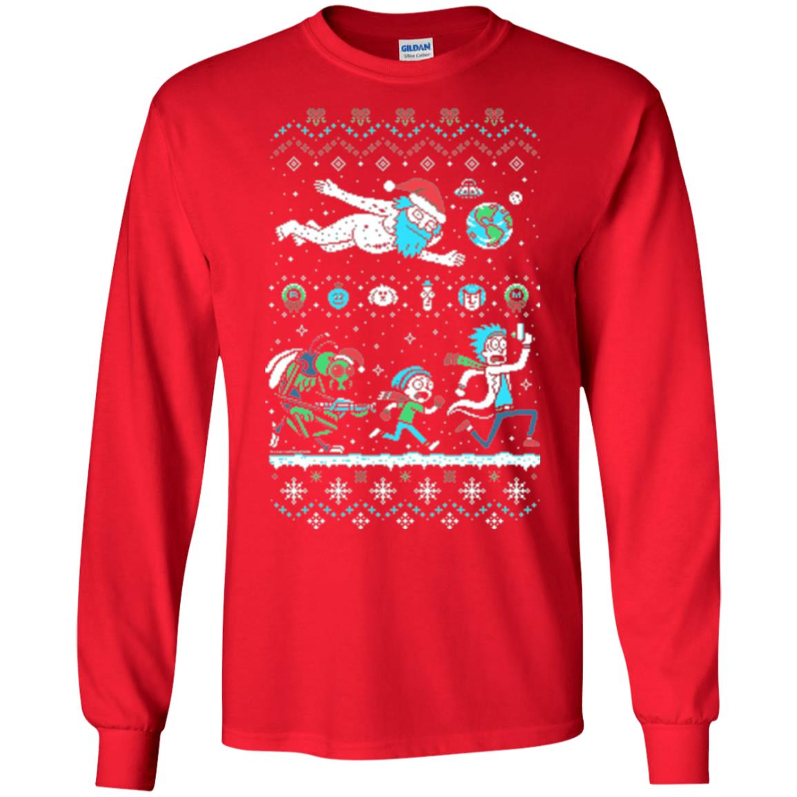 Rick And Morty T-shirt Red