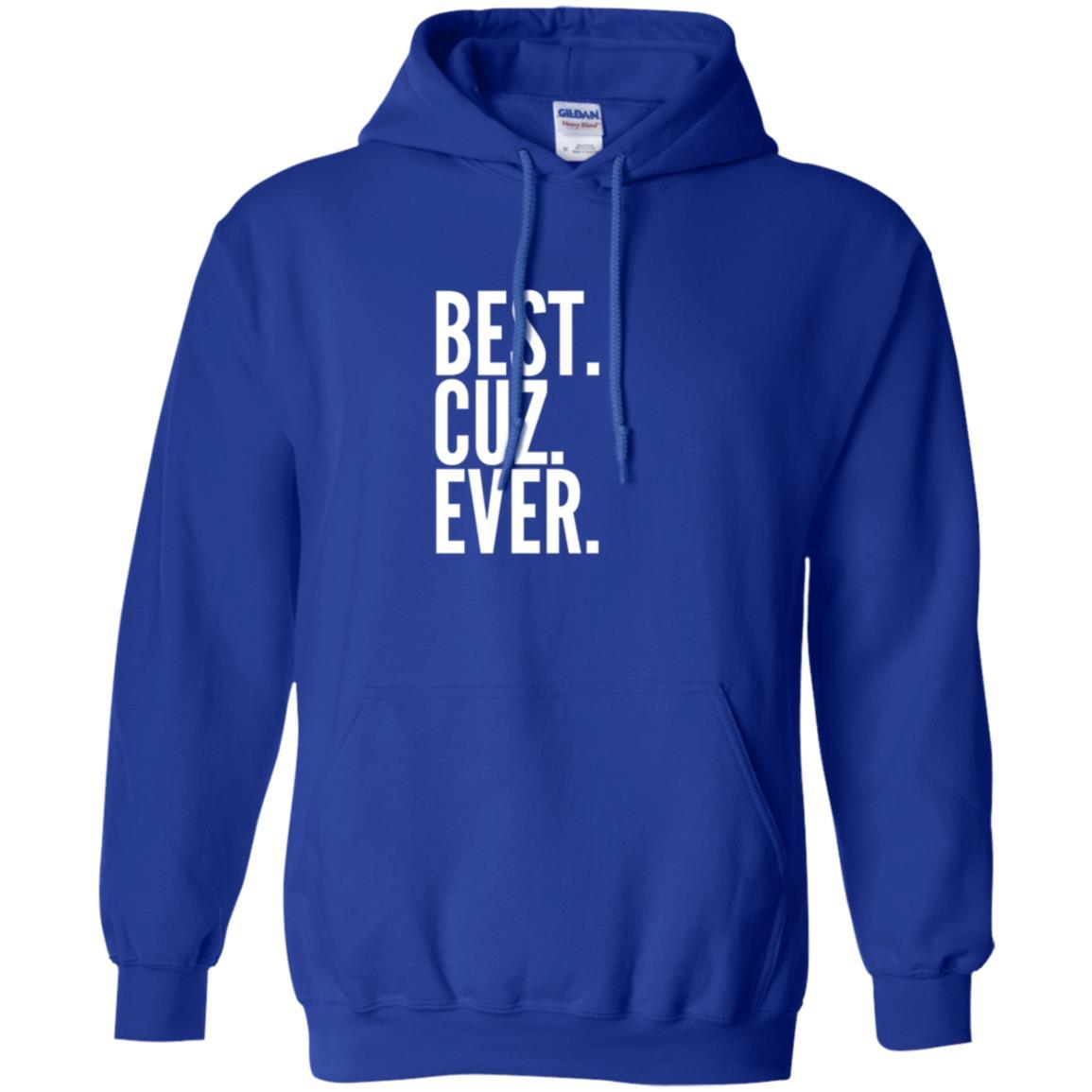 Family T-shirt Best Cuz Ever Royal
