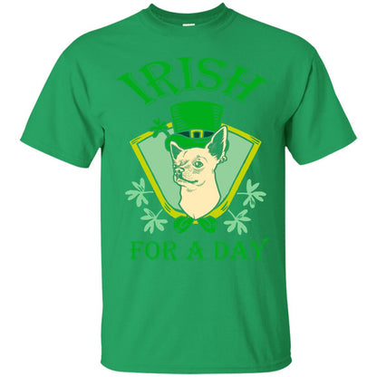 Saint Patrick's Day T-shirt Irish For A Day Irish Green