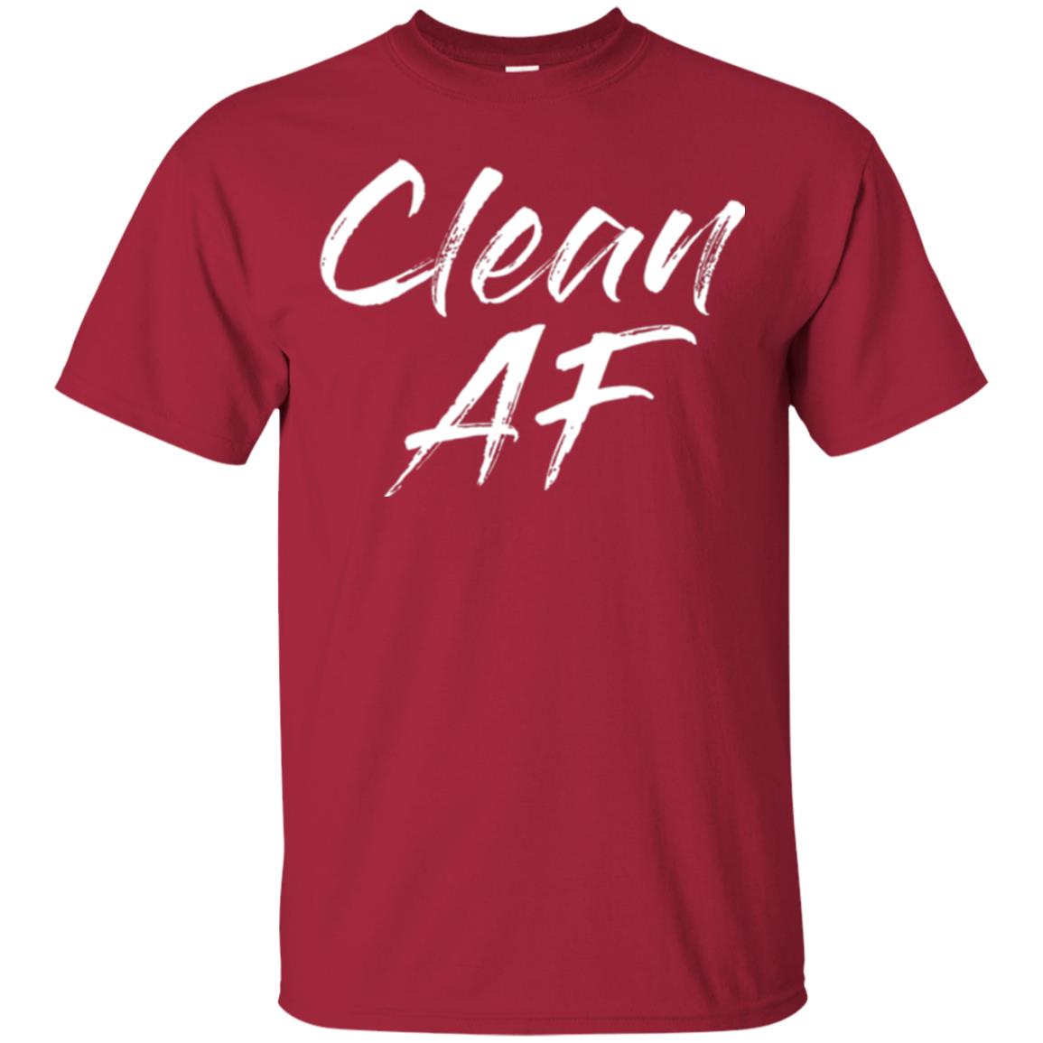 Clean Af T-shirt Cardinal