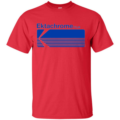 Logo T-shirt Vintage Ektachrome Film Red