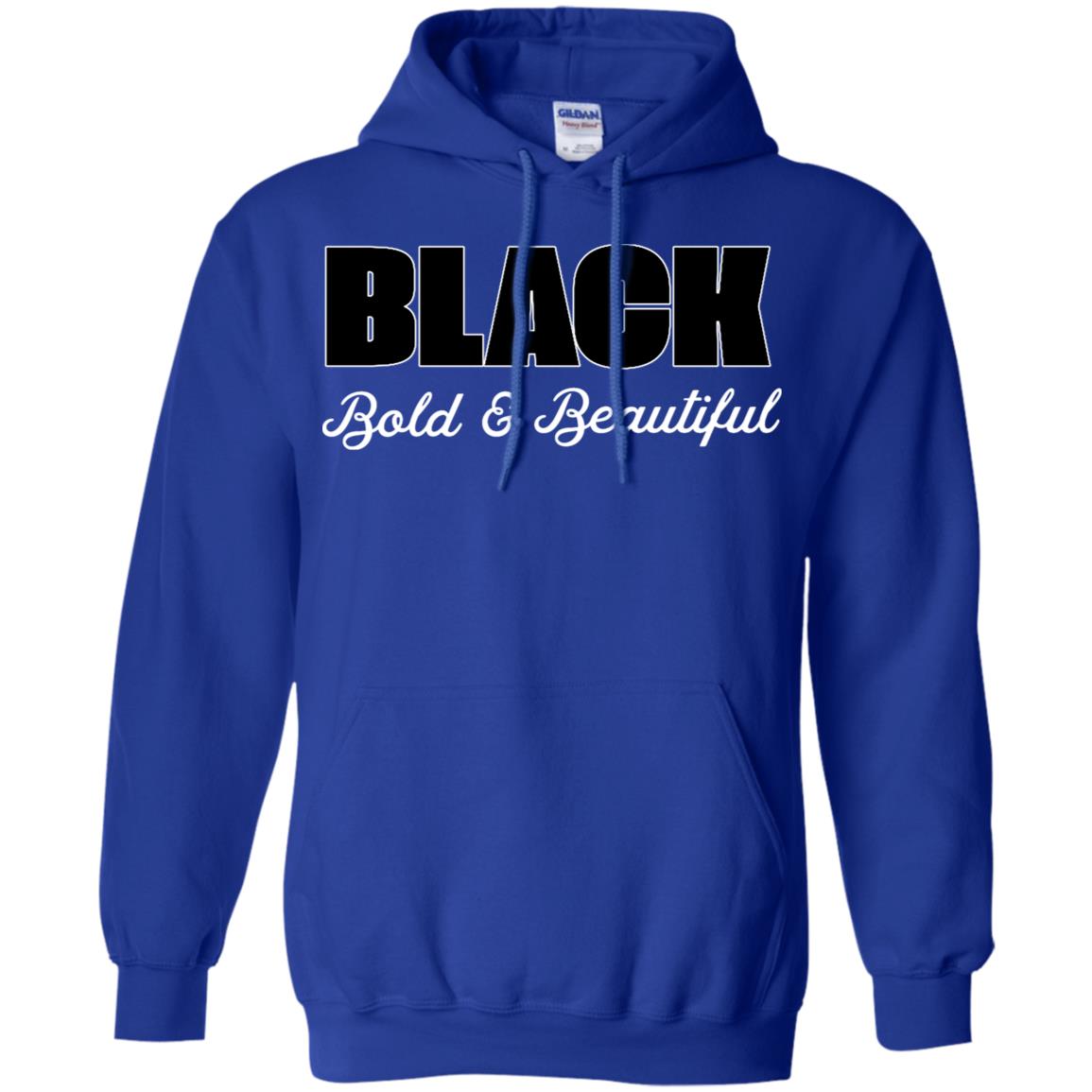 Black Bold And Beautiful Shirt Royal
