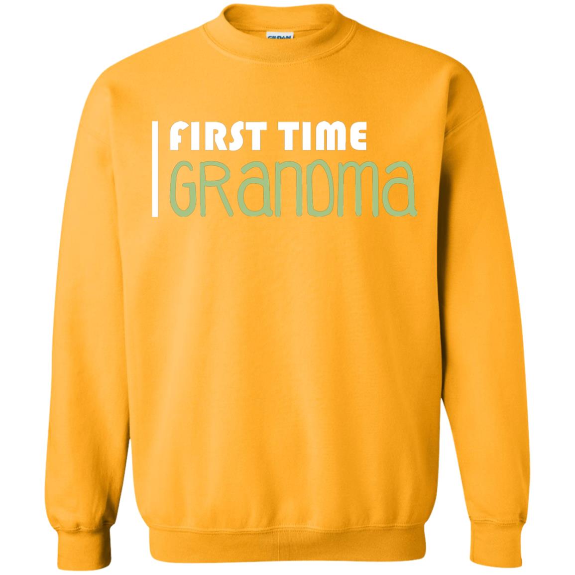 First Time Grandma Shirt Gold