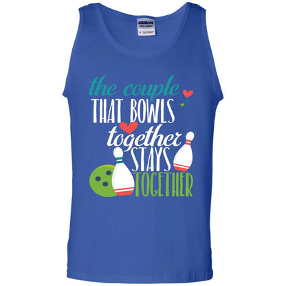 Bowler Shirt The Couple That Bowls Together Stay Together Royal