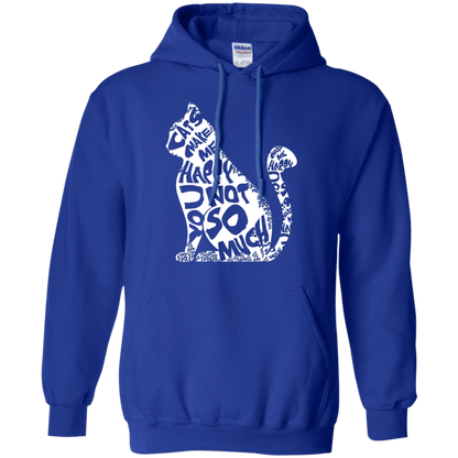 Cat Lover T-shirt Cat Make Me Happy You Not So Much Royal